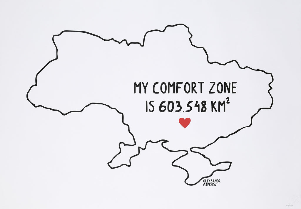My Comfort Zone is 603.548 km2