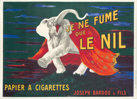 Je ne fume que le Nil. 1912.