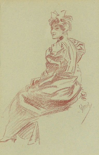 Femme Assise: Drawing