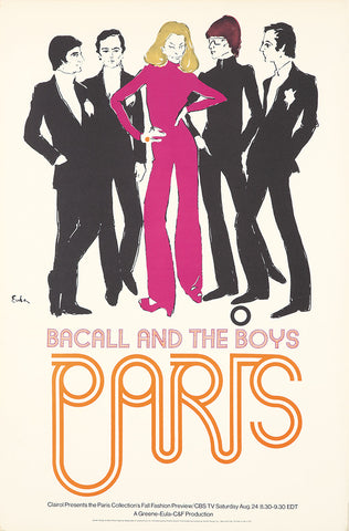 Bacall and the Boys / Paris.