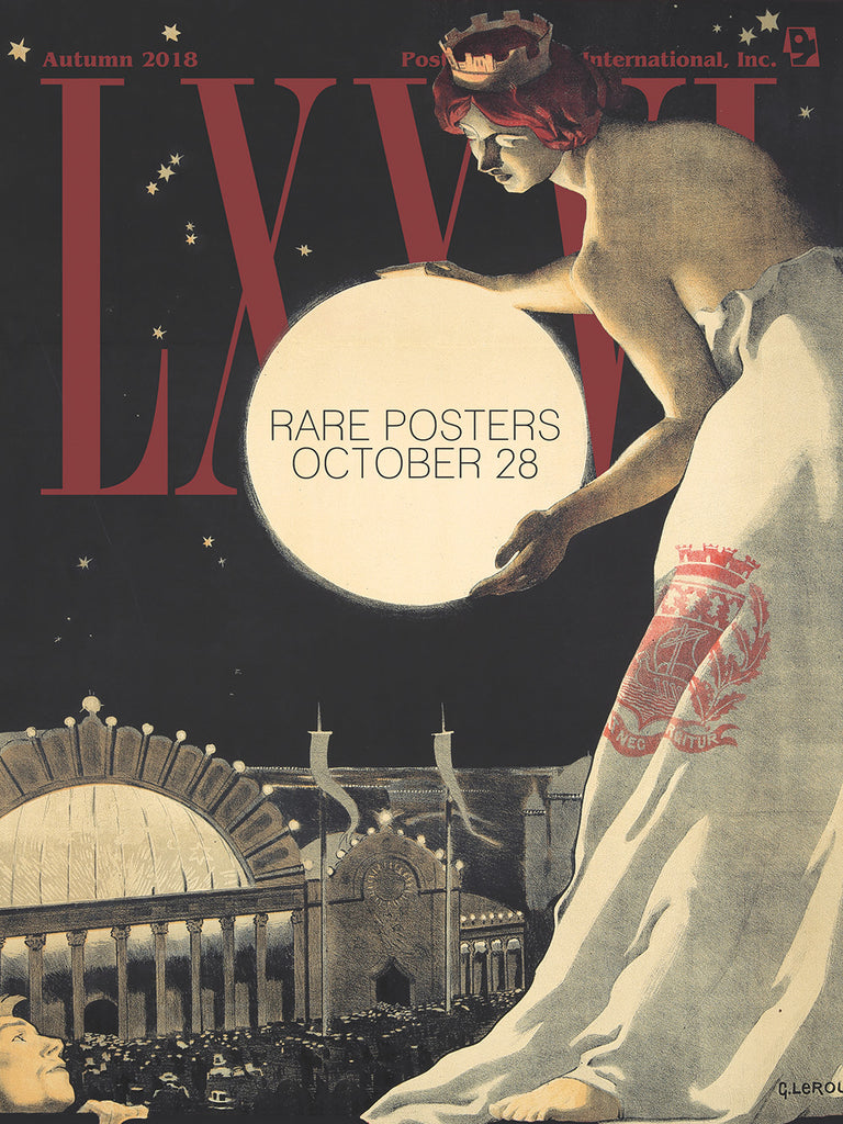 PAI-LXXVI: Rare Posters Catalogue [Foreign Shipping]
